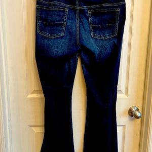 American eagle wide leg stretch jeans size 16